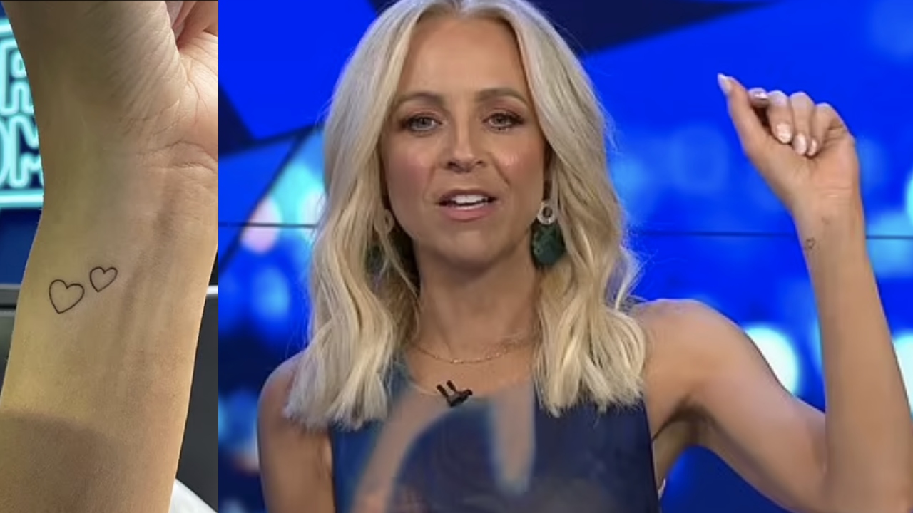 The sweet meaning behind Carrie Bickmore’s new ink