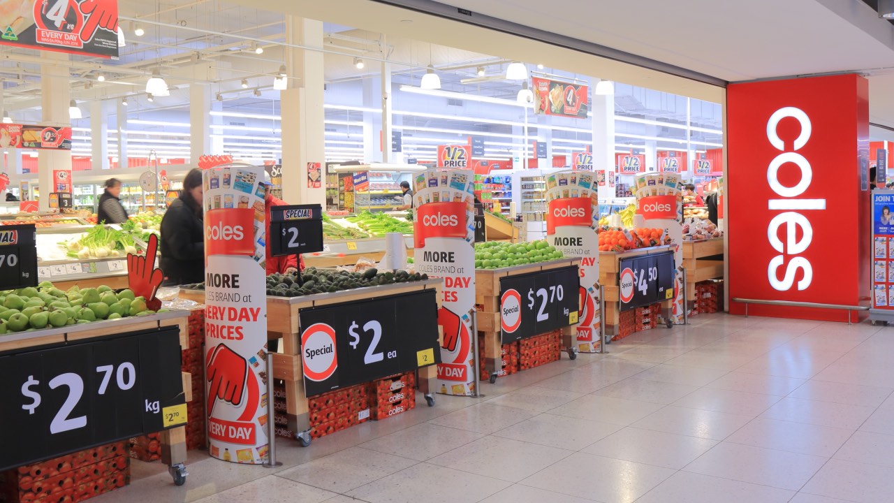 Coles "drops and locks" prices on popular products