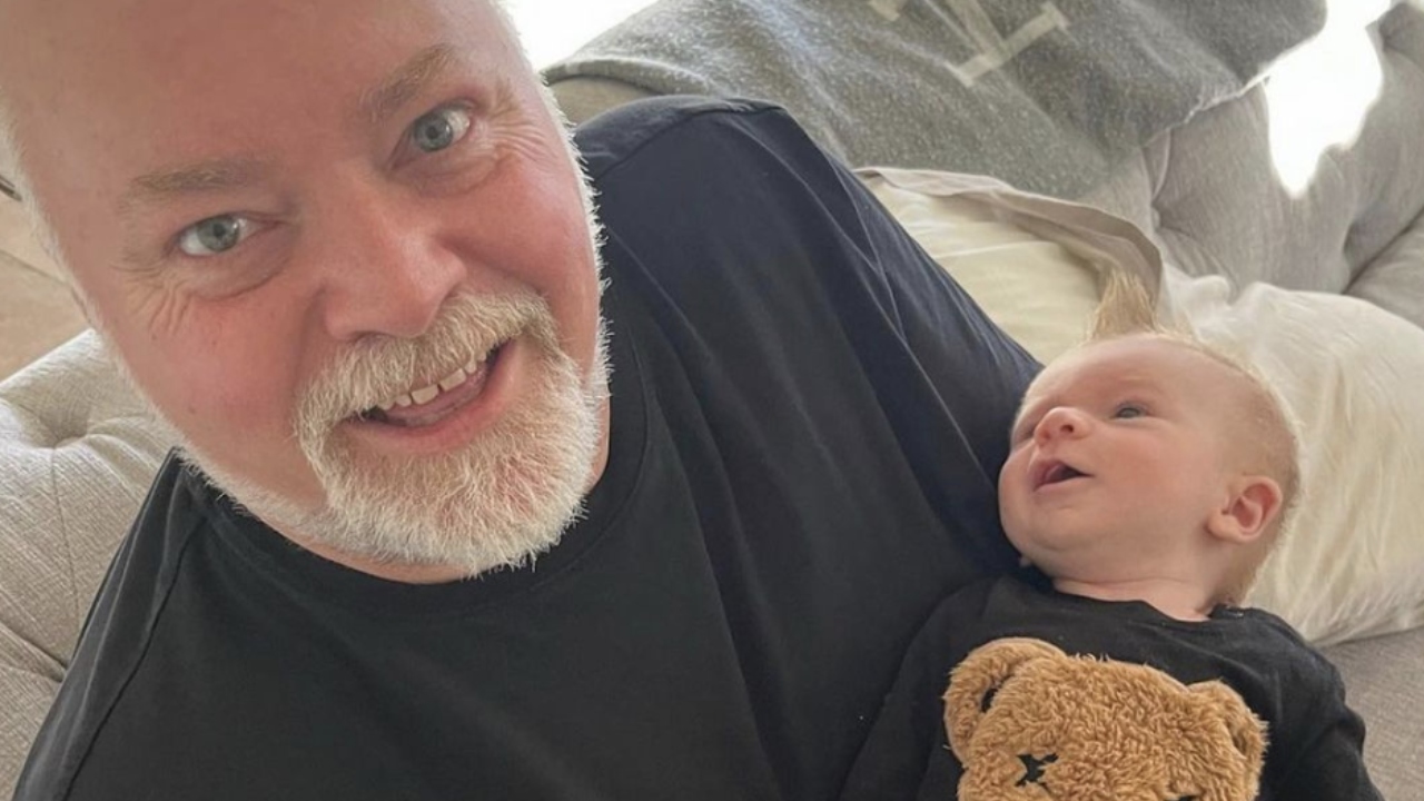 "I can't imagine being any happier": Kyle's adorable new pic with son