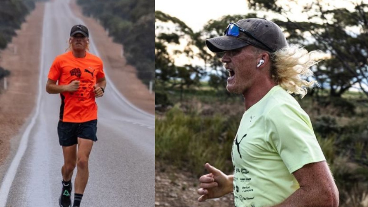 Calls to make epic runner Aussie of the Year after raising over $1million for homelessness