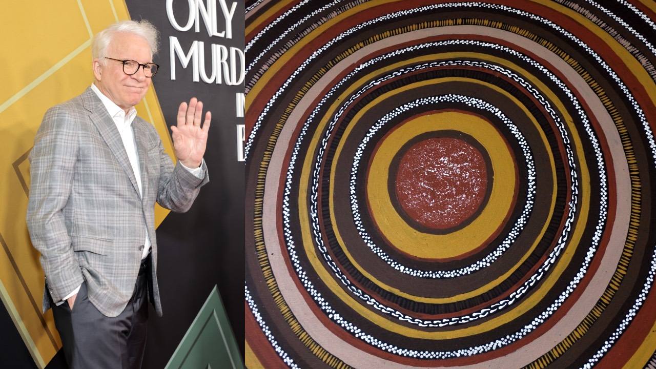 Steve Martin discusses his love for Indigenous Australian art