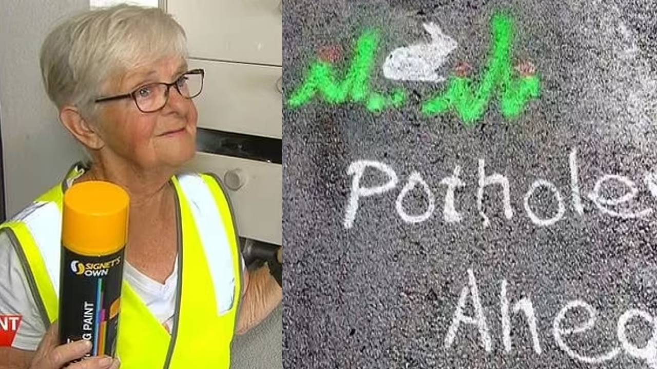 Graffiti grandma banned by council