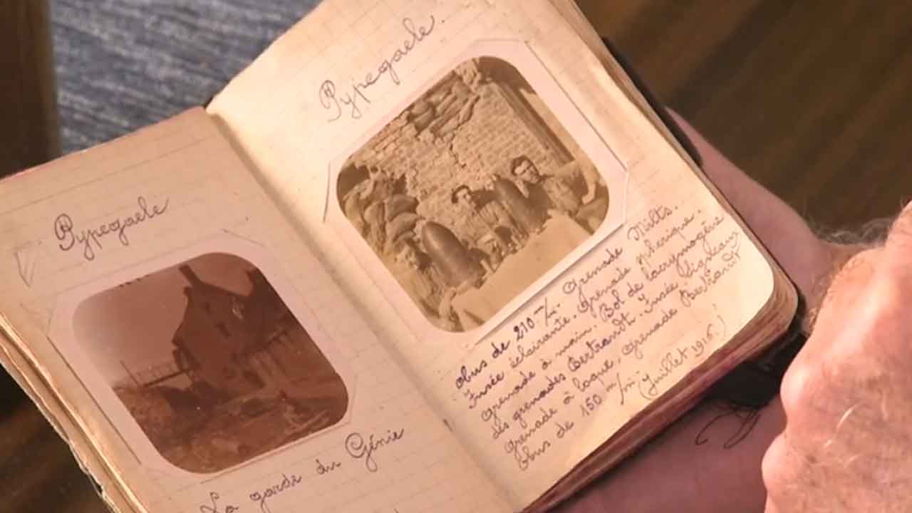 WWI diary returns home after 100 years
