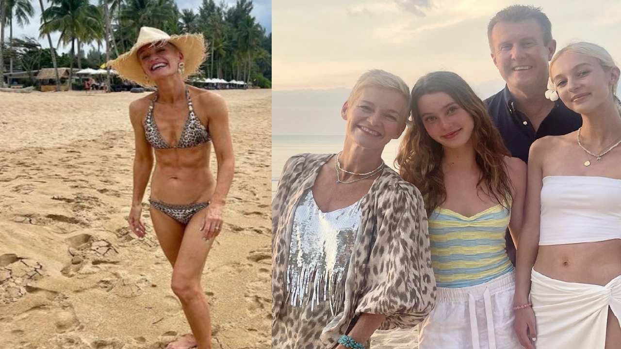 Jessica Rowe shares fun holiday snaps in her new bikini