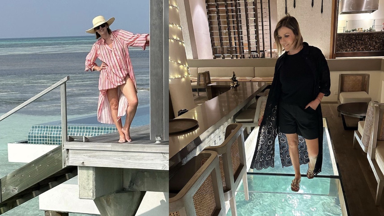 Take a peek inside Kylie Gillie's stunning trip to the Maldives