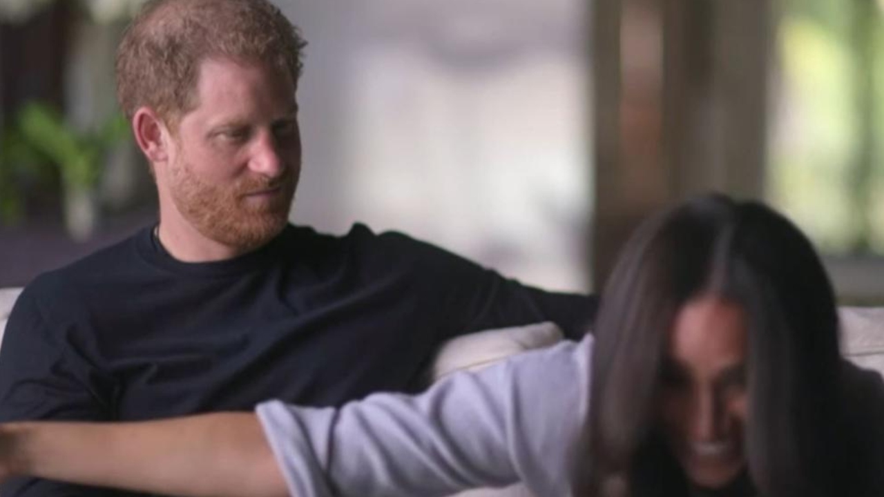 Body language expert goes to TOWN on Harry and Meghan doc