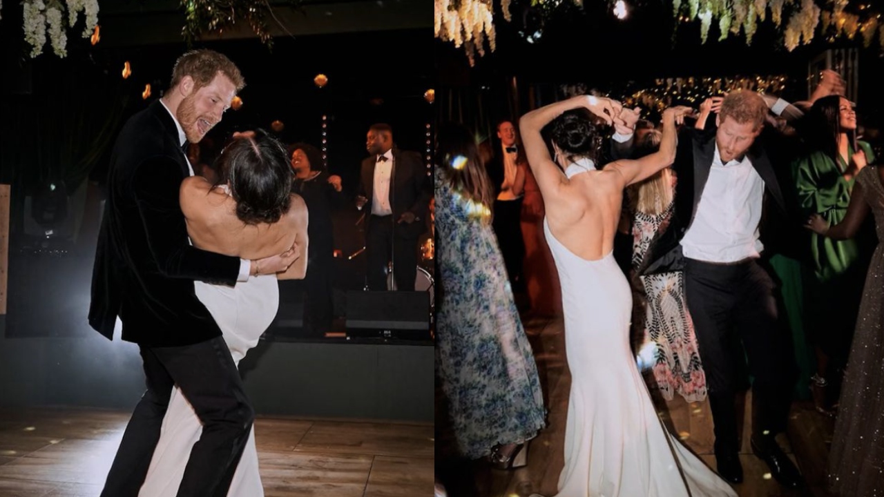 Unseen pics from Harry and Meghan's wedding