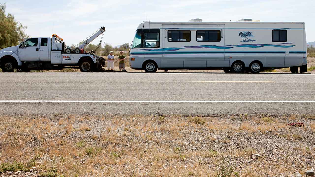 What to do if your motorhome breaks down