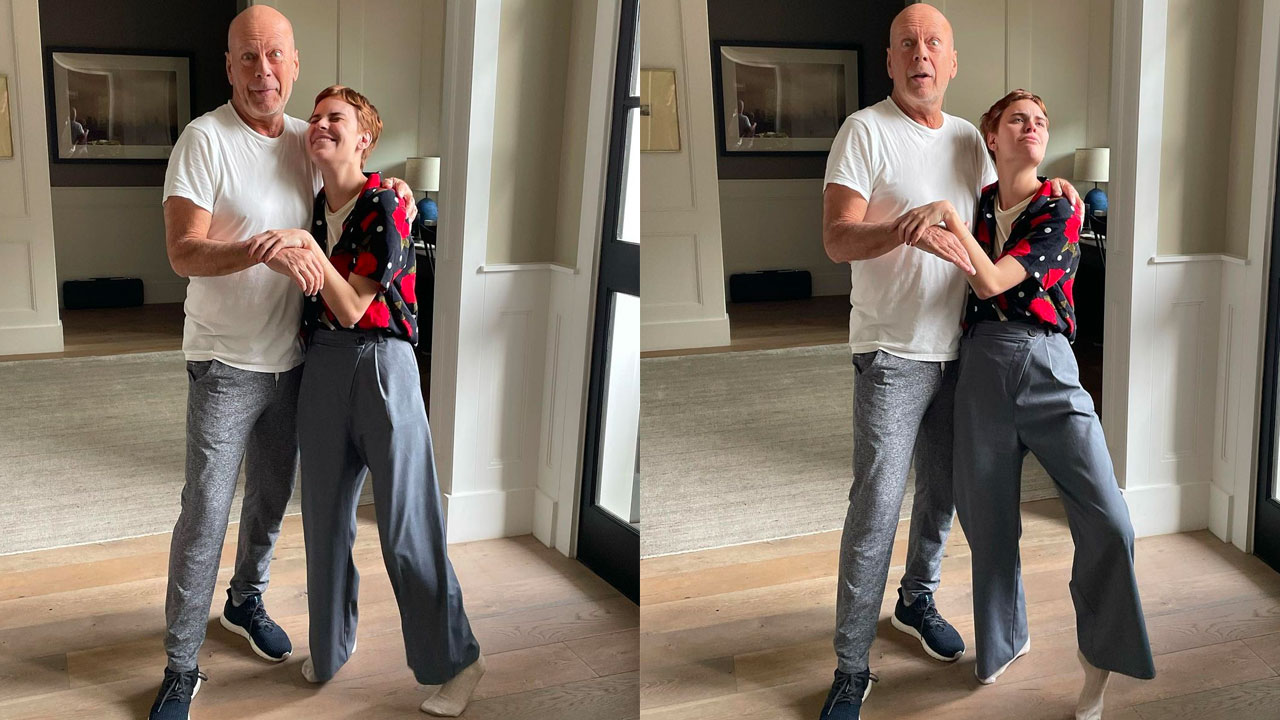 Delightful new Bruce Willis pics after sad diagnosis
