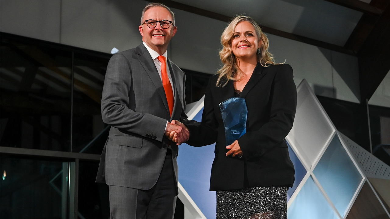 "Ready for change": Taryn Brumfitt honoured as Australian of the Year