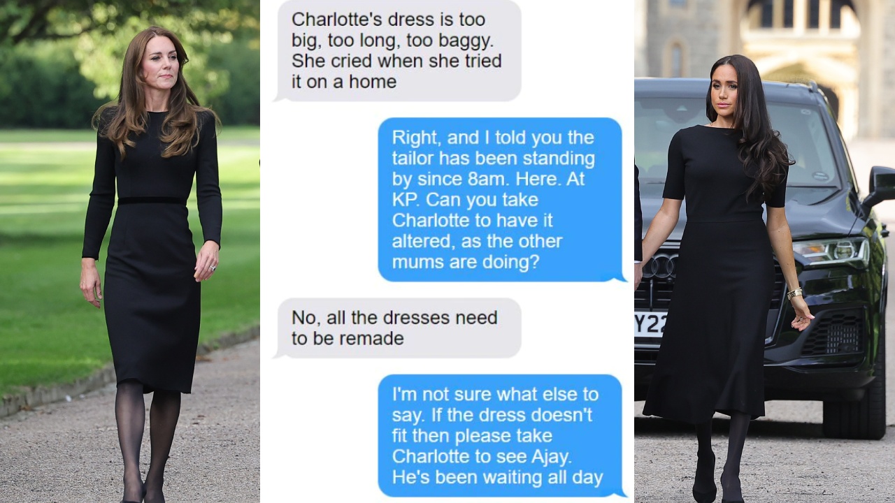 Meghan and Kate’s fiery text exchange revealed