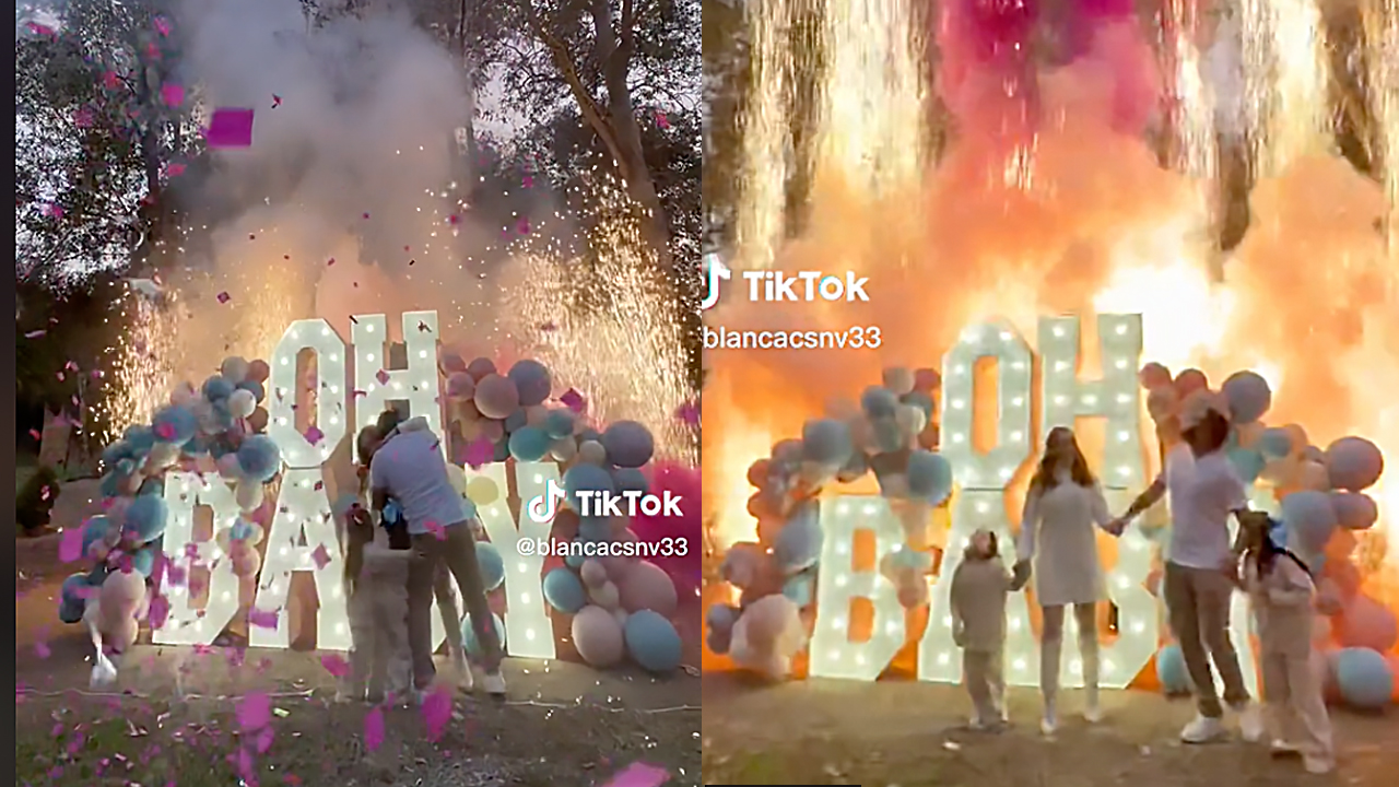 Outrage at couple’s explosive gender reveal