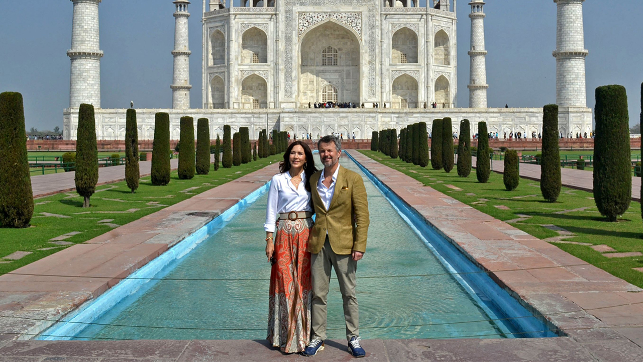 Danish royals recreate iconic Diana Taj Mahal photos