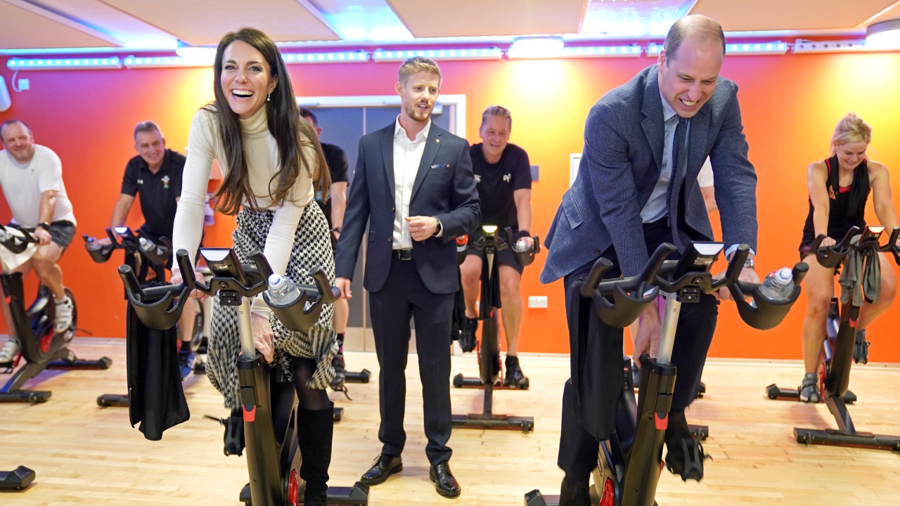 Kate Middleton flexes her competitive side against Prince William