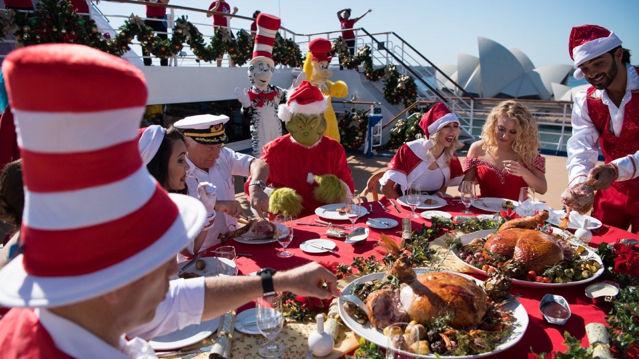 Deck the halls with Carnival's Grinchmas in July cruises