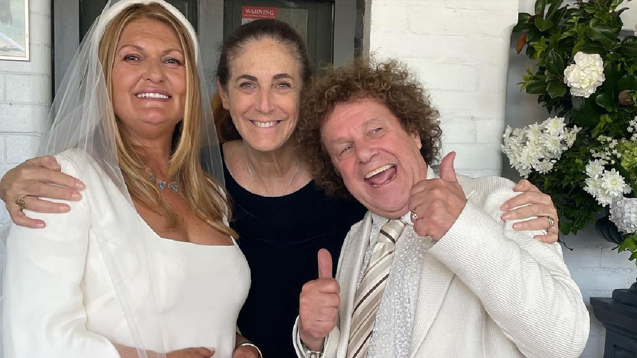 Leo Sayer finally ties the knot in intimate ceremony