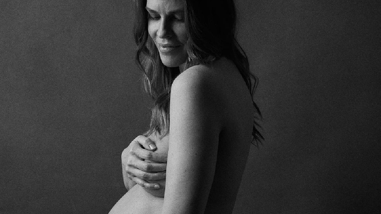 Hilary Swank shares stunning photos post-birth
