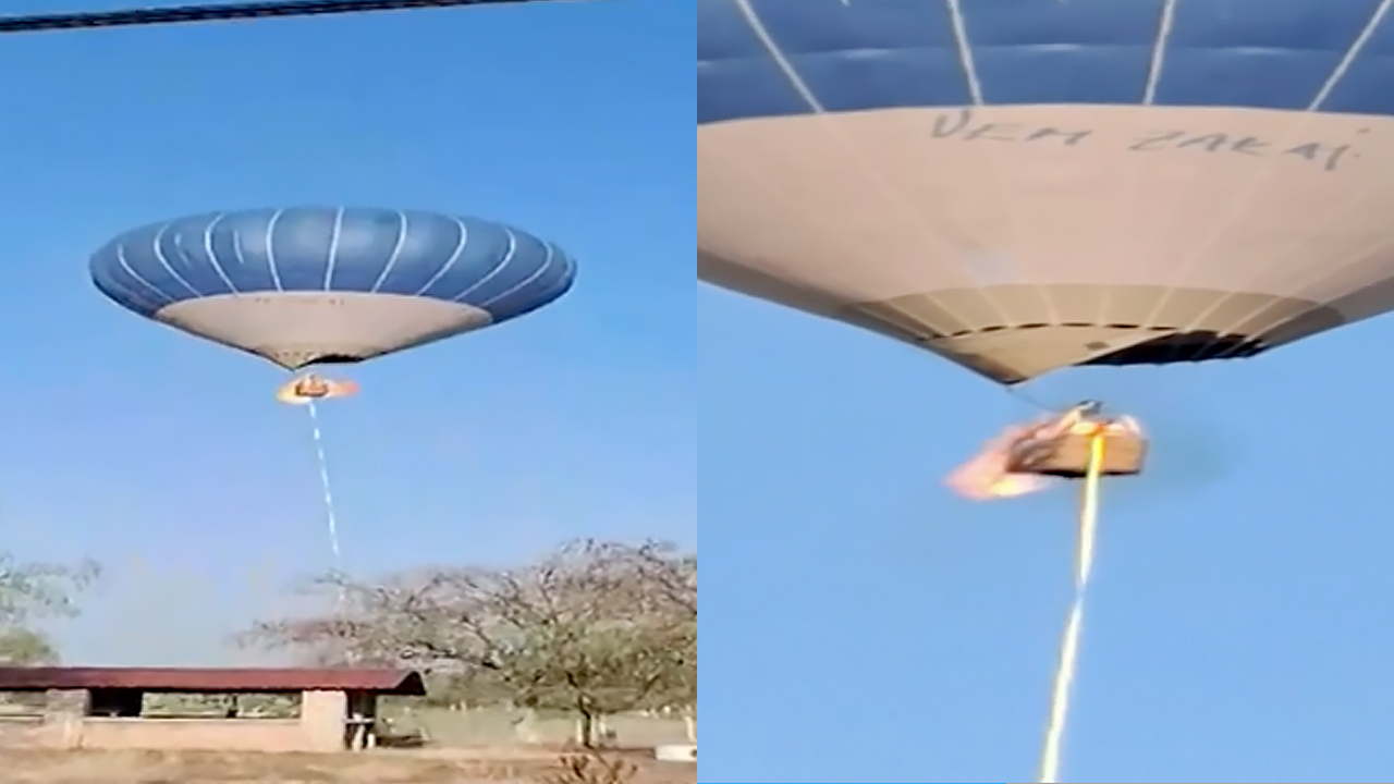 Couple die in hot air balloon tragedy
