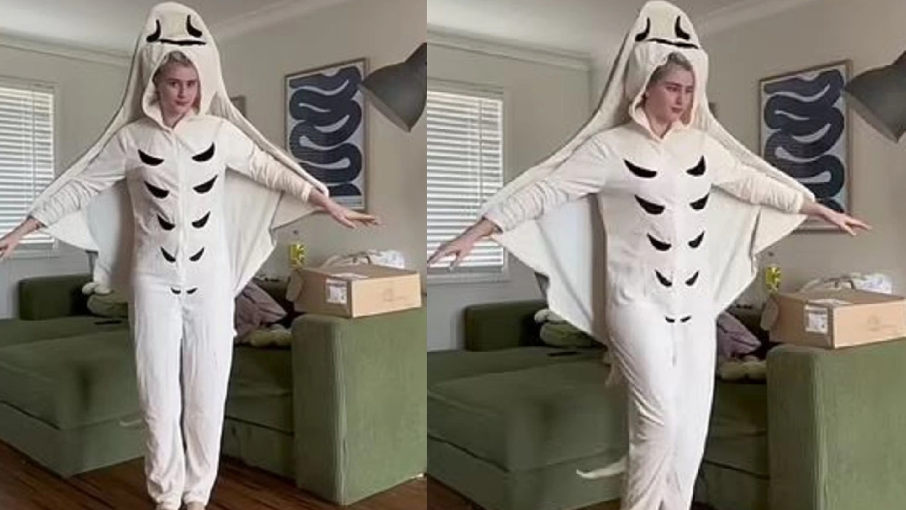 Influencer divides internet with Steve Irwin stingray costume