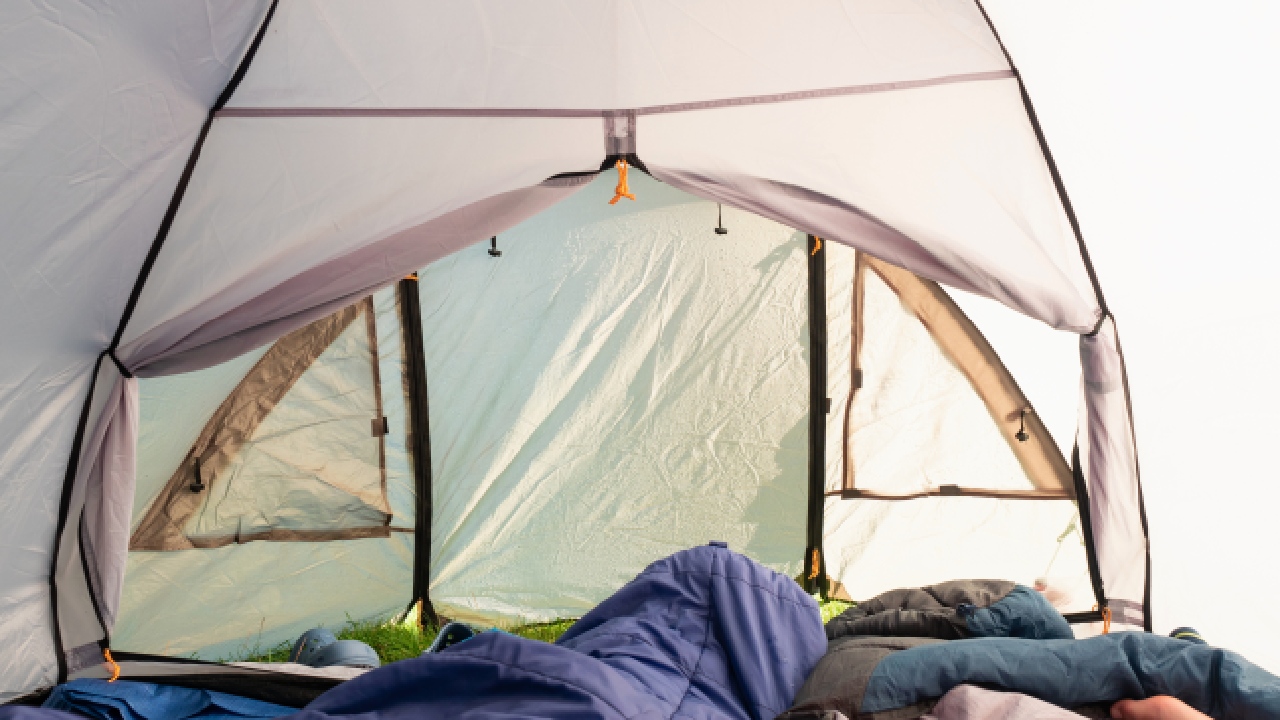 International student forced to live in tent