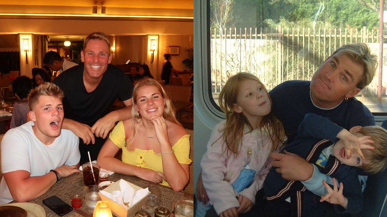 Shane Warne’s daughter shares never-before-seen photos