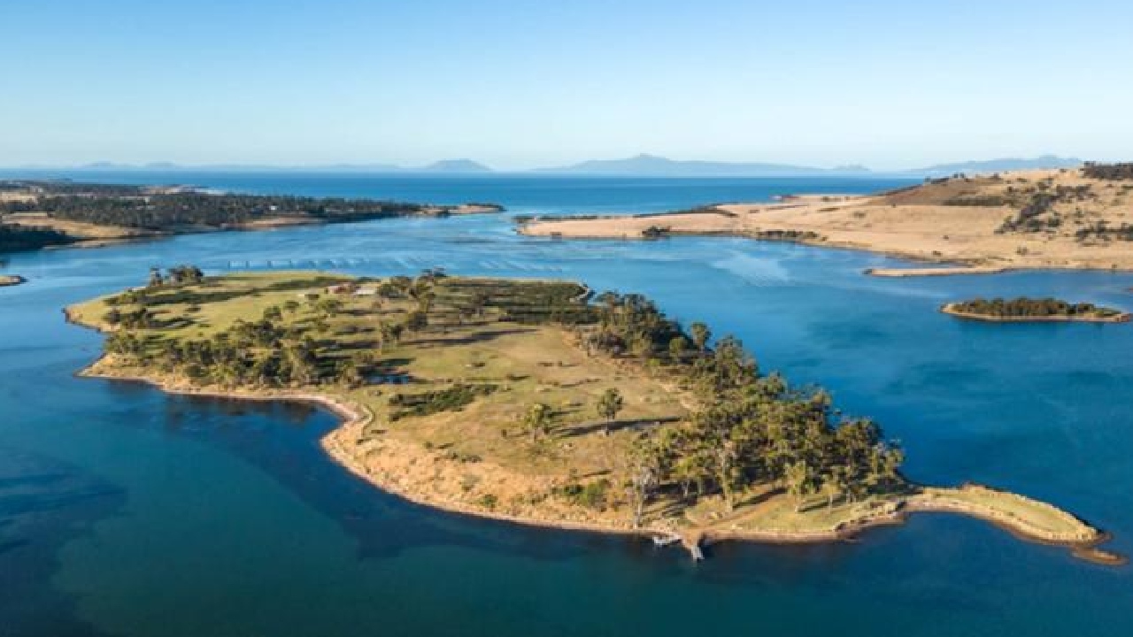 Glorious private island hits the market