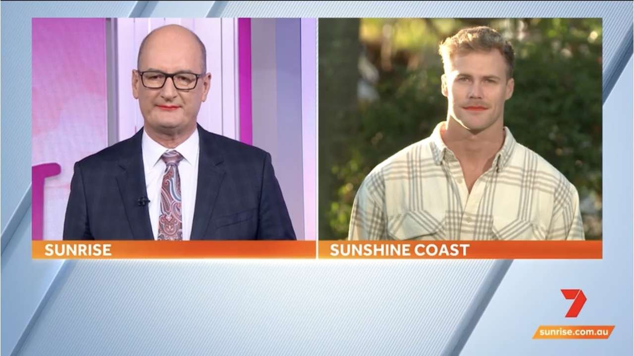 Sweet reason why Kochie wore lipstick live on air