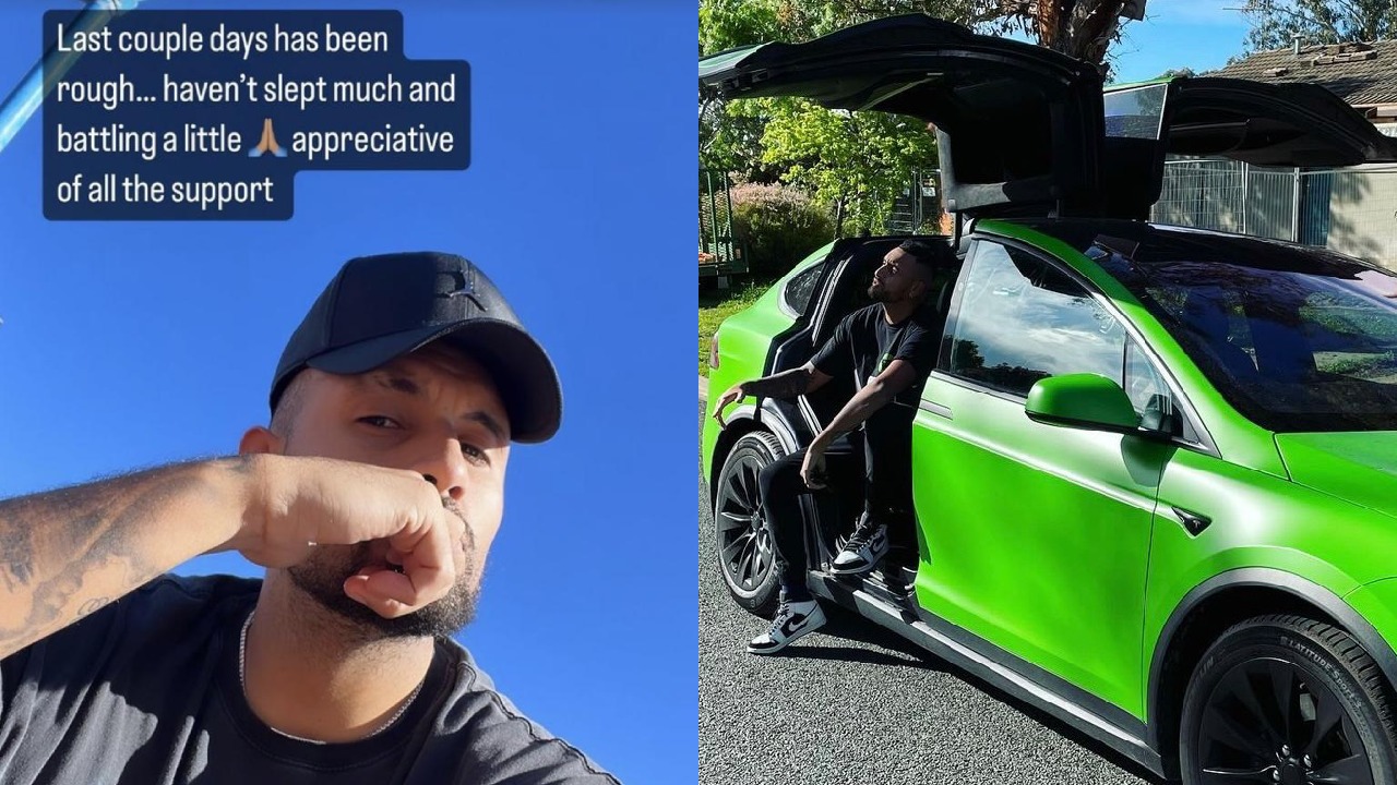 Nick Kyrgios opens up about alleged Tesla theft