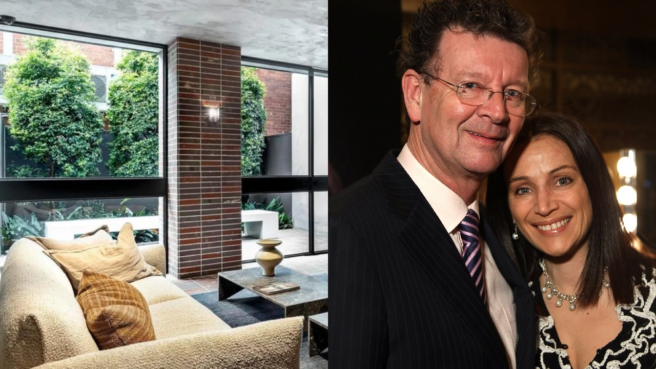 Red Symons' ex-wife Elly lists luxe apartment in award-winning Fitzroy House