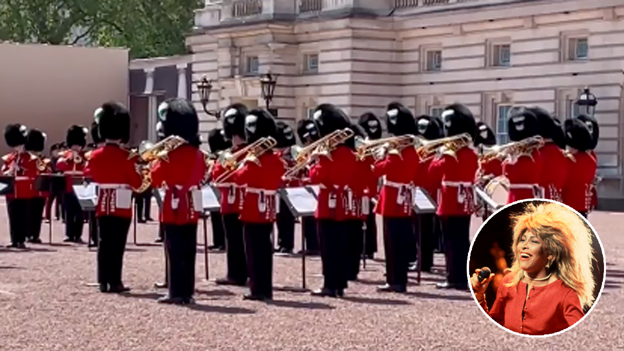 "This made me cry": Royal guard's stunning Tina Turner tribute