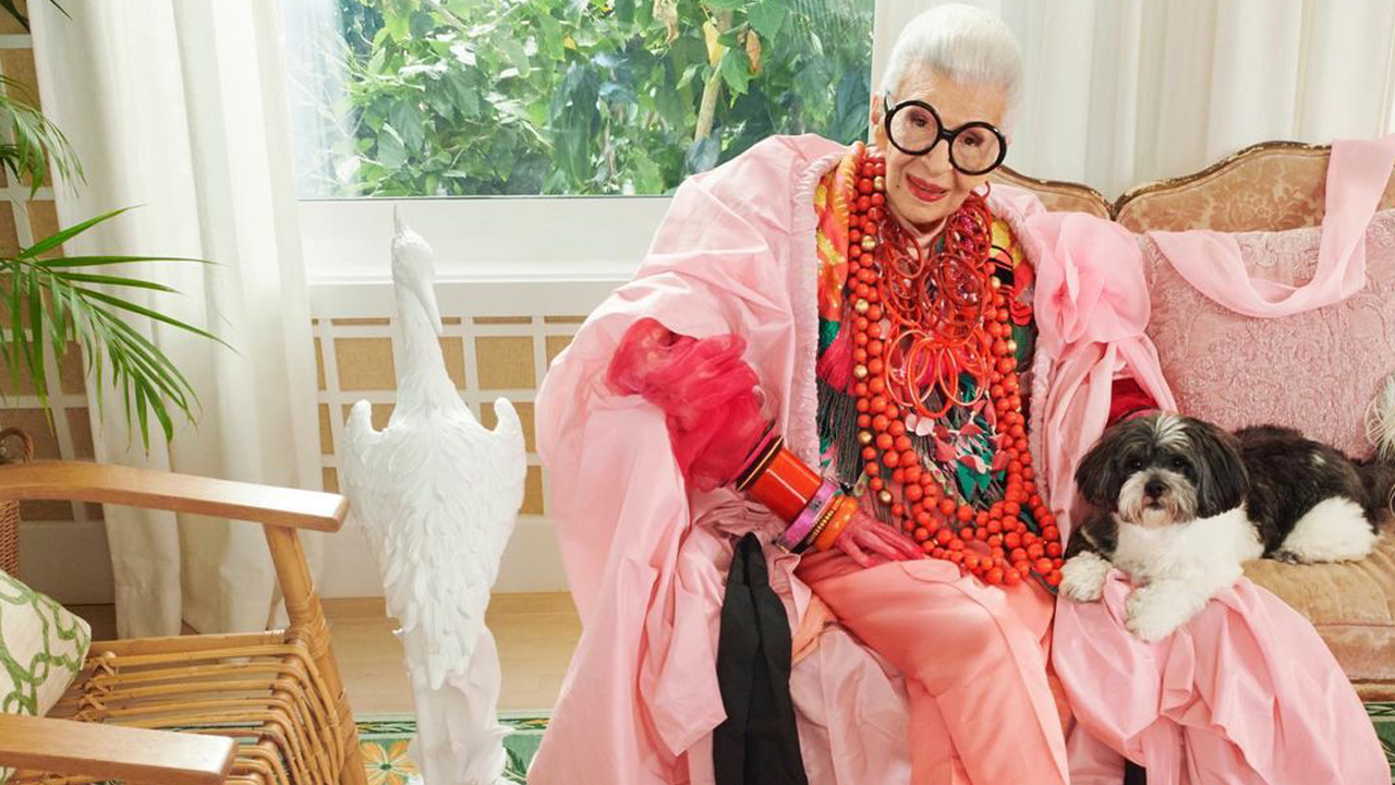 Style lessons from Iris Apfel
