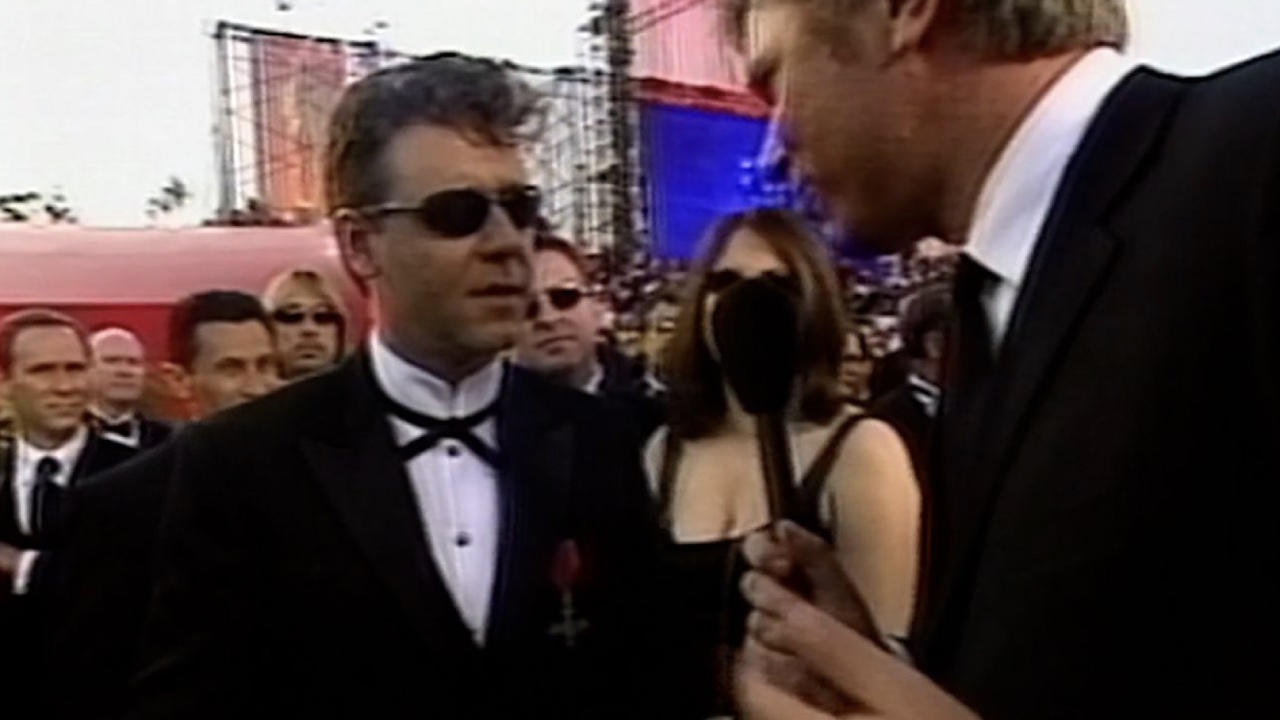 Richard Wilkins' big night out with Russell Crowe after his Oscars win