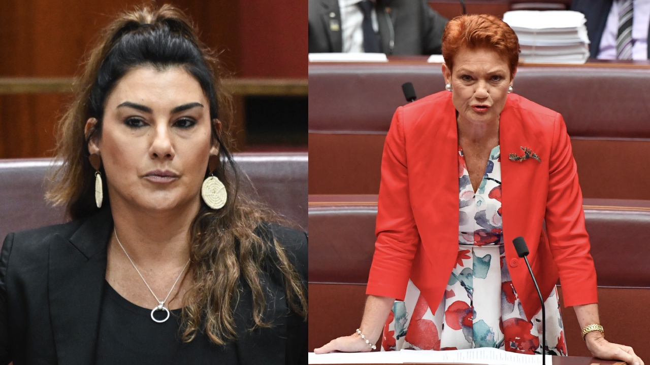 Lidia Thorpe and Pauline Hanson team up for Voice to Parliament "no" campaign