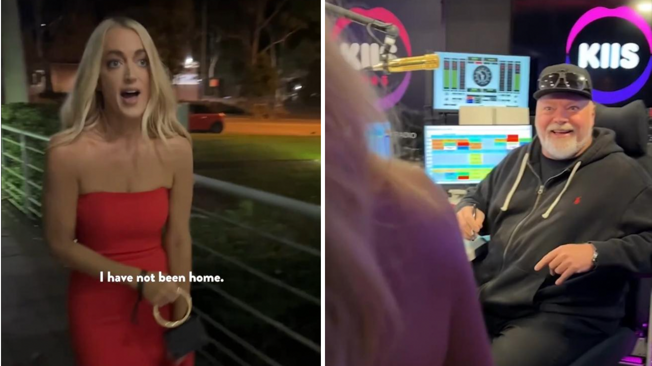 Jackie O’s hilarious walk of shame after wild Logies all nighter