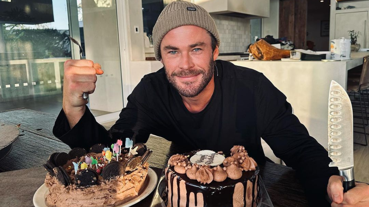 "Hemsworthy": The Woolies cake that has Chris Hemsworth's seal of approval