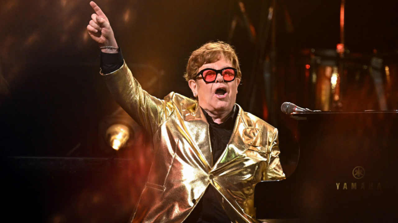 Elton John hospitalised after fall