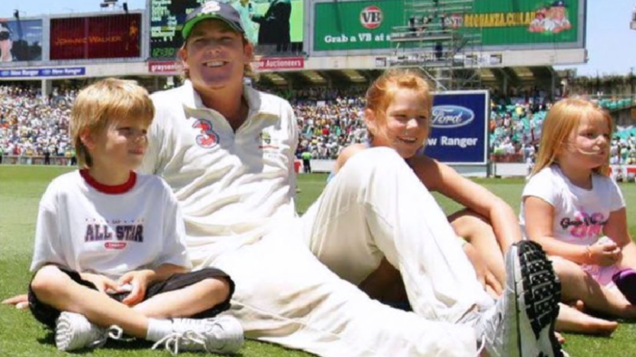 Shane Warne's daughter's candid admission