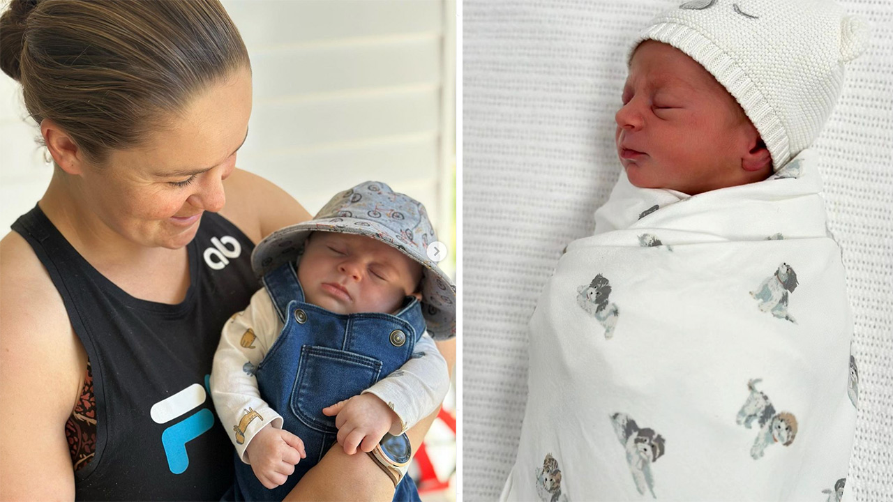 Ash Barty baby update: "Outnumbered by the boys"
