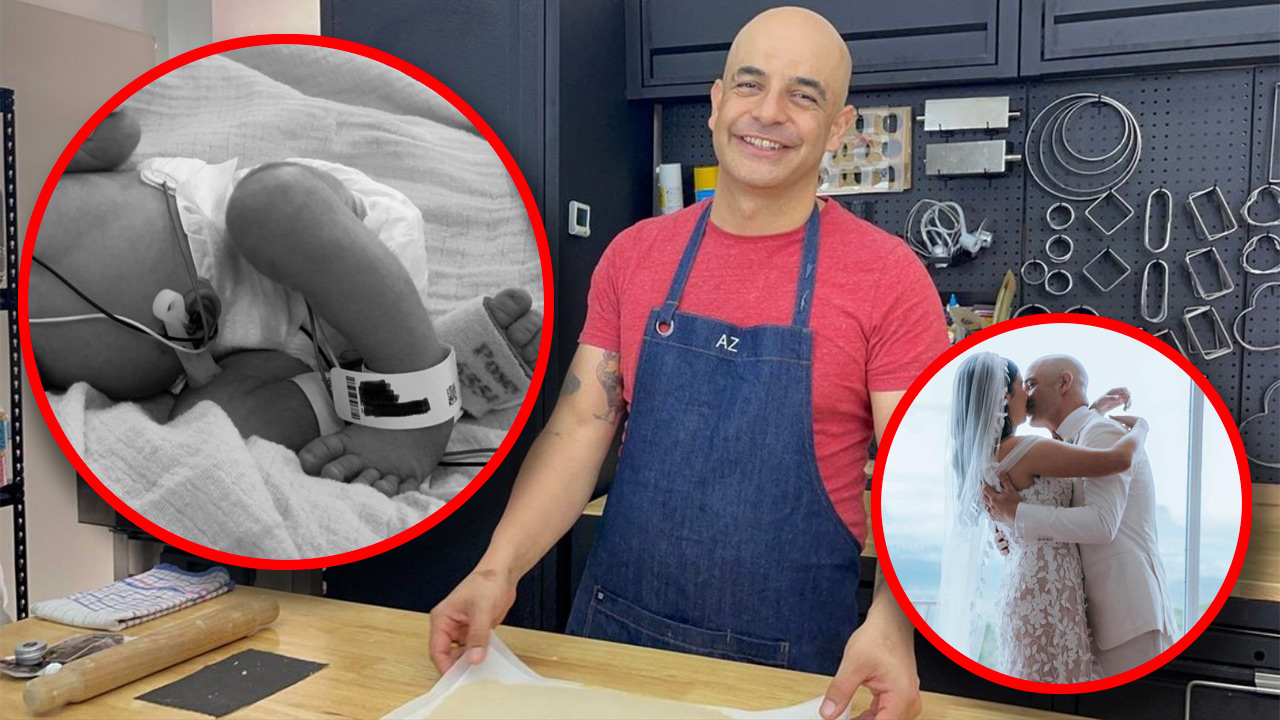 It's a boy! Adriano Zumbo welcomes first child
