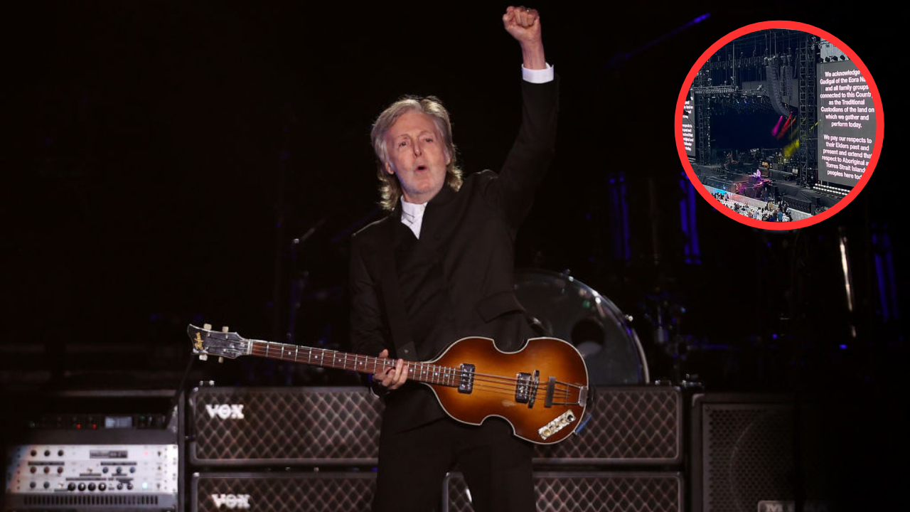 Fan called out over "racist" complaint at Sir Paul McCartney's concert