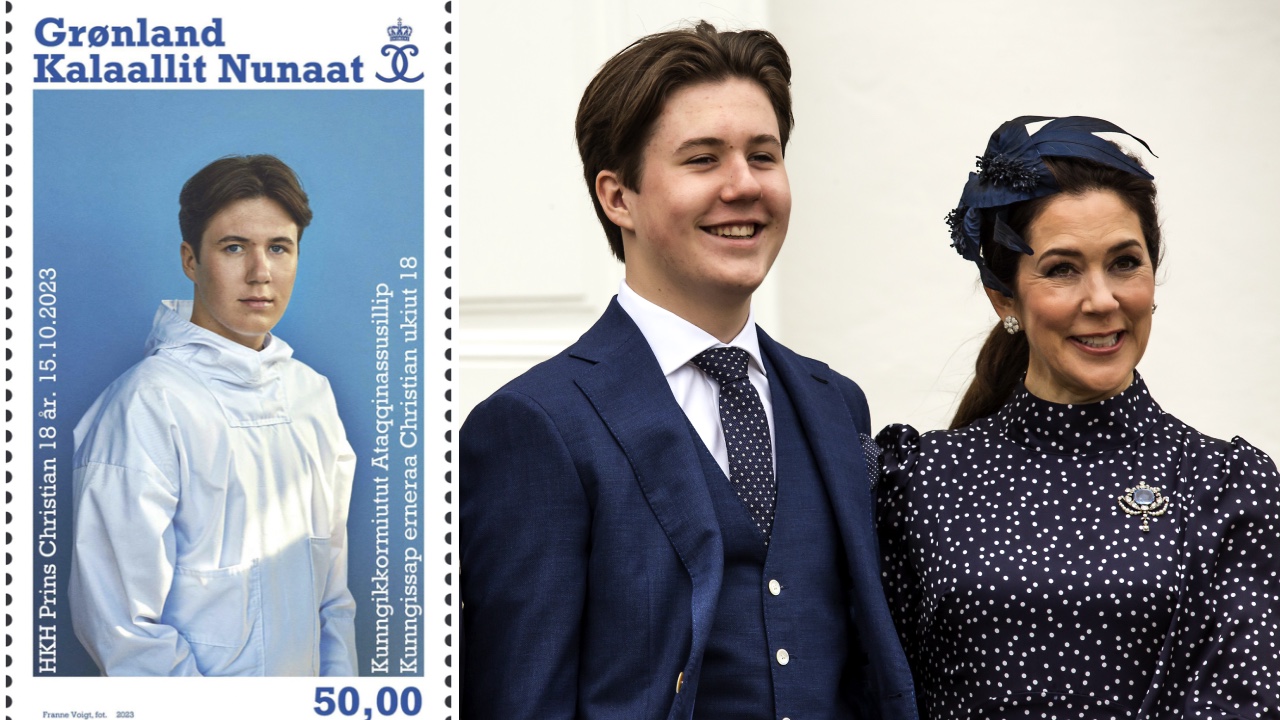 Princess Mary's son gets his own stamp for 18th birthday!