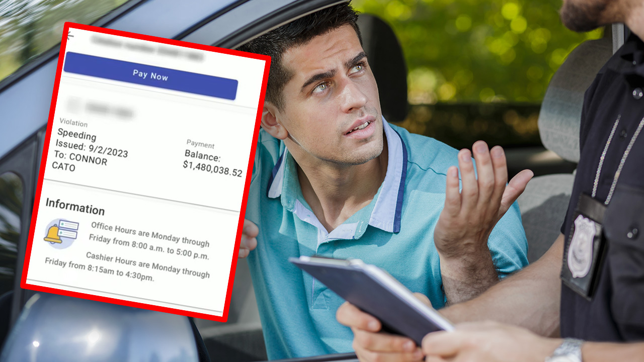 Driver's shock after copping $2.2 million speeding ticket | OverSixty