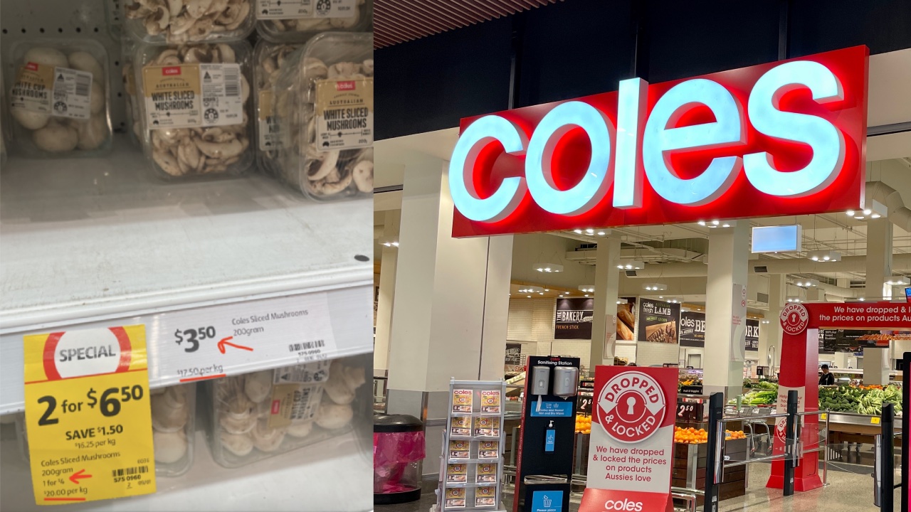 "Dead dodgy": Outraged shopper uncovers sneaky Coles practice