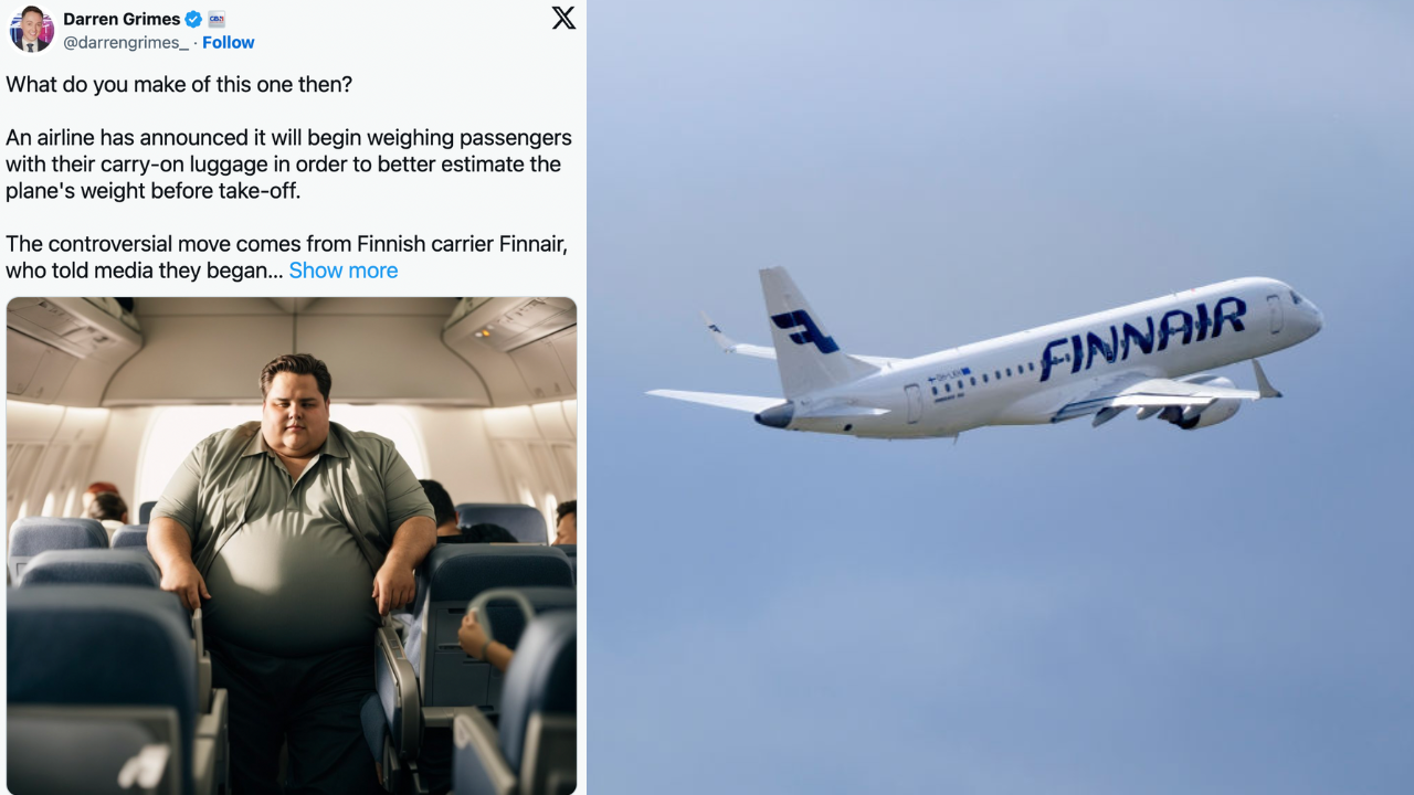 Backlash after airline starts weighing passengers