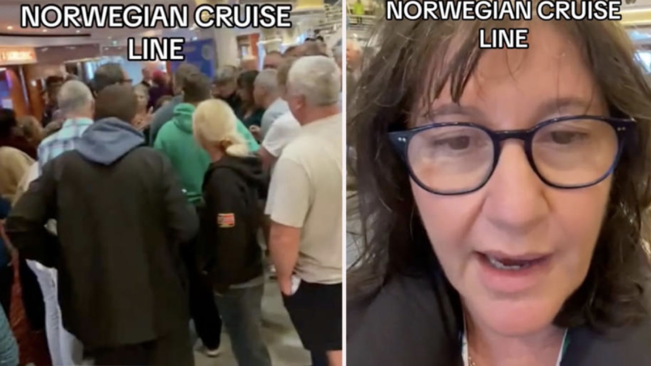 "We want answers": Furious cruise passengers stage protest after itinerary change
