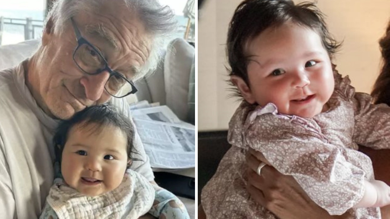 Robert De Niro shares rare photo of baby daughter