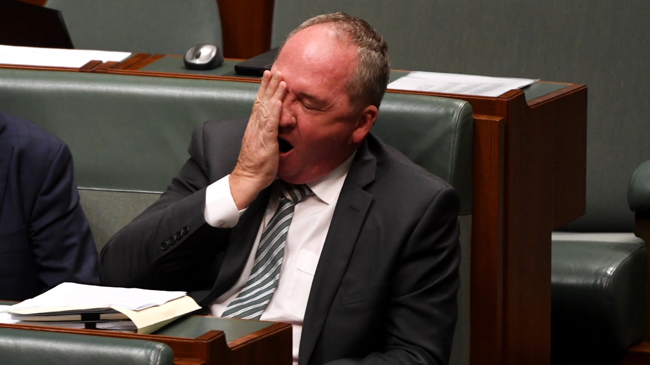 Why Barnaby Joyce’s TV diagnosis of insomnia plus sleep apnoea is such a big deal