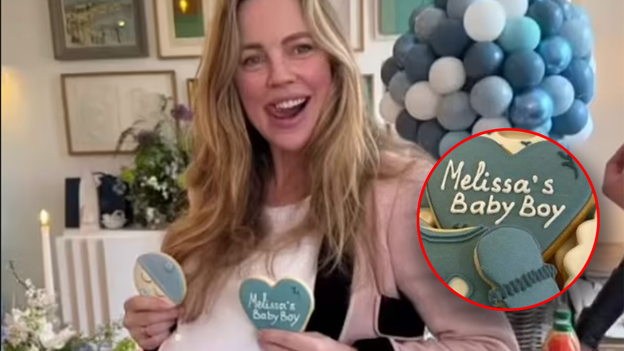 Inside Home and Away star's joyous baby shower