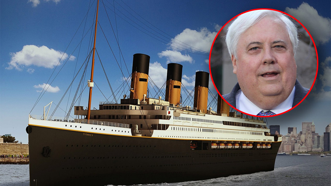 Clive Palmer's plans to build Titanic II resurface