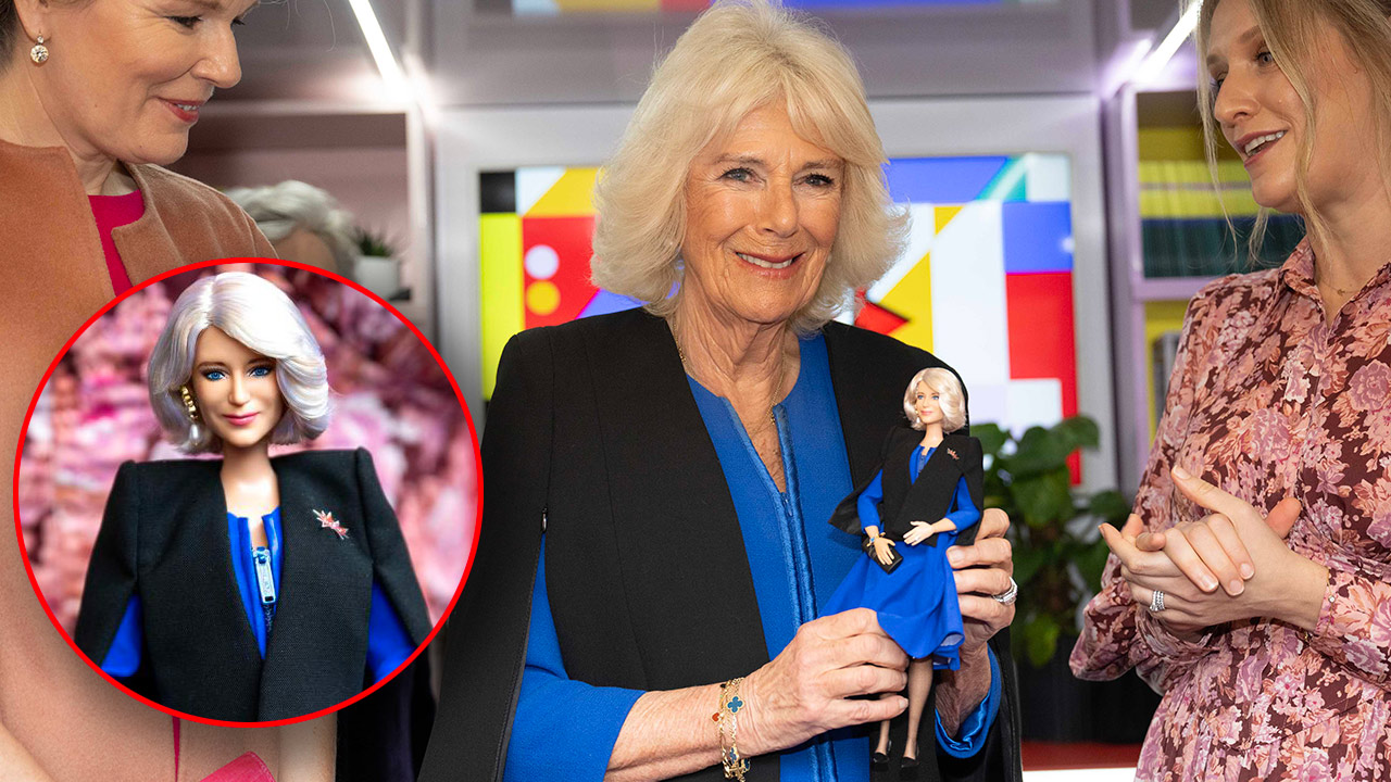 Queen Camilla's hilarious reaction to becoming a Royal Barbie Girl  